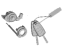 Hyundai 81900-S1D00 Key Sub Set-Steering Lock