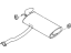 Hyundai 28700-2S850 Main Muffler Assembly