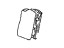 Hyundai 89370-27150-LKP Rear Seat Back Cover, Left