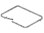 Hyundai 81613-33000 Weatherstrip-Sunroof Glass