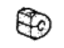 Hyundai 54813-21100 Bush-Stabilizer Bar