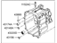 Hyundai 43150-25201 Housing Assembly-Extension