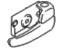 Hyundai 83620-26000-SF Rear Interior Door Handle Assembly, Right