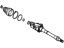 Hyundai 49582-3K460 Joint Kit-Front Axle Differential Side