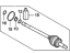 Hyundai 49526-D3050 Joint & Shaft Kit-Front Axle W