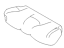 Hyundai 89160-2D100-CGU Rear Seat Cushion Cover