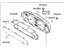 Hyundai 94004-2D000 Cluster Assembly-Instrument(Mph)