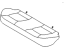 Hyundai 89160-0A700-FZN Rear Seat Cushion Cover