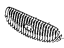Hyundai 86351-34500 Radiator Grille