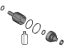 Hyundai 495L3-DS000 Joint Kit-Diff Side Left Hand Hyundai 495L3-DS000 Joint Kit-Diff Side Left Hand