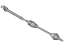 Hyundai 49560-BY000 Bearing Bracket & Shaft Assembly