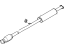 Hyundai 28650-2S840 Center Muffler Assembly