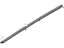 Hyundai 82220-2M000 Weatherstrip Assembly-Front Door Belt Outside RH