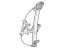 Hyundai 83404-1R110 Rear Right Power Window Regulator Assembly