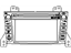 Hyundai 00201-F210A-FLT AM/FM/XM/CDC/MP3/NAVIGATION 2010 Son
