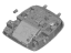 Hyundai 92800-S8530-MMH LAMP ASSY-OVERHEAD CONSOLE