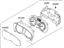 Hyundai 94001-1R000 Cluster Assembly-Instrument