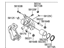 Hyundai 58311-3MA00 Caliper Kit-Rear Brake,RH