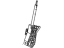 Hyundai 46721-3X500 Lever-Gear Shift