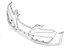 Hyundai 86511-4J000 Front Bumper Cover