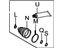 Hyundai 49583-3K650 Boot Kit-Front Axle Differential Side RH