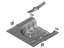 Hyundai 65530-L1400 PNL Assembly-RR Floor RR Complete