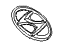 Hyundai 86353-26000 Symbol Mark H Logo Emblem, Rear