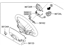 Hyundai 56100-3N200-W2V Steering Wheel Assembly