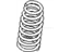 Hyundai 55350-3L021 Spring-Rear