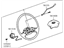 Hyundai 56110-24500-AQ Steering Wheel Assembly