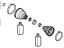 Hyundai 49583-AN000 Boot Kit-Rear Wheel Side