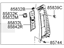 Hyundai 85840-3L200-J9 Trim Assembly-Center Pillar Upper RH