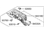 Hyundai 84540-3V005-RY Glove Box Cover Assembly Upper Hyundai 84540-3V005-RY Glove Box Cover Assembly Upper