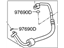 Hyundai 97762-4W000 Hose-Cooler Line Suction