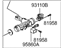 Hyundai 81910-3M010 Body & Switch Assembly-Steering & IGNTION