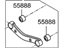 Hyundai 55100-2S050 Arm & Bush Assembly-Suspension Upper