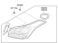 Hyundai 92401-B1720 Rear Combination Lamp Assembly Left Hand Hyundai 92401-B1720 Rear Combination Lamp Assembly Left Hand