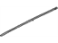 Hyundai 81662-2S000 Seal-Panoramaroof Rear Rail,RH