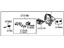 Hyundai 37360-33010 Bracket Assembly-Generator Rear