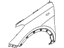 Hyundai 66320-B8000 Panel Assembly-Fender,RH
