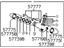 Hyundai 57790-24A00 Seal Kit-Power Steering Gear