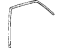 Hyundai 82531-33100 Run-Front Door Window Glass LH