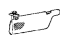 Hyundai 85201-28400-BP Sun Visor Assembly Left Hyundai 85201-28400-BP Sun Visor Assembly Left