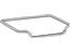 Hyundai 87321-29010 Weatherstrip-Trunk Lid Opening