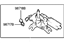 Hyundai 98700-27000 Rear Wiper Motor & Linkage Assembly