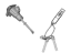 Hyundai 81905-S8500 KEY & CYLINDER SET-LOCK