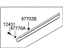 Hyundai 87712-4J000-6C Moulding Assembly-Front Door Waist Line,RH