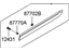 Hyundai 87722-4J000-6C Moulding Assembly-Rear Door Waist Line,RH