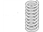 Hyundai 55350-3M300 Spring-Rear