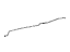 Hyundai 81491-34000 Rear Door Lock Horizontal Rod, Left